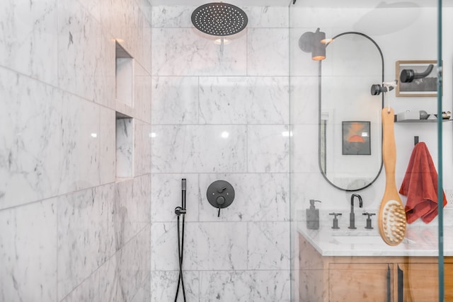 Clean bathroom aesthetic