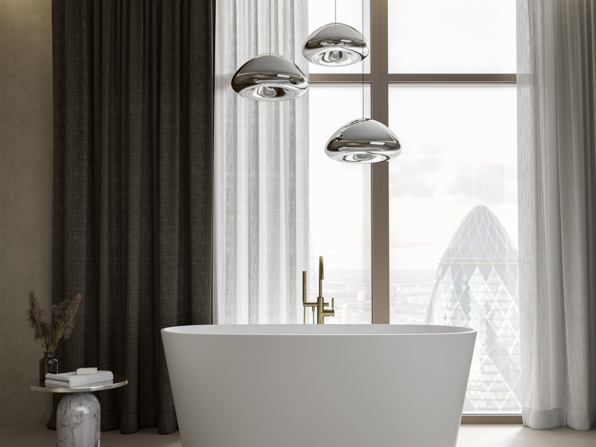 Malmo Freestanding Stone Bath