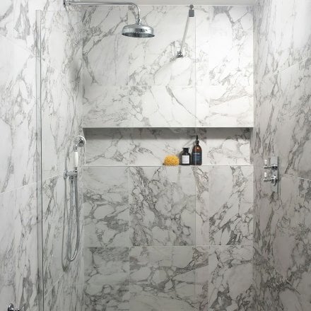 Alicante - Arabescato Porcelain Tile 1195 x 600mm