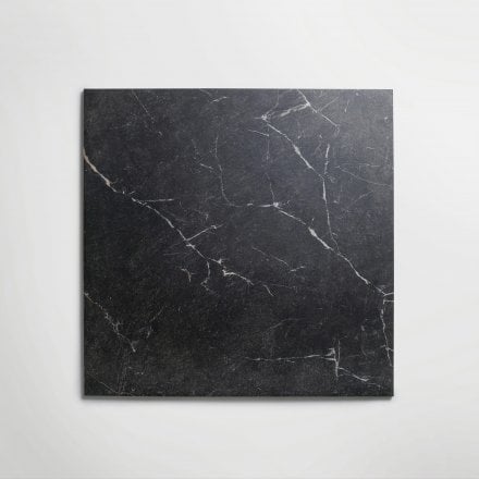 Alicante - Nero Marquina Porcelain Tile 600 x 600mm