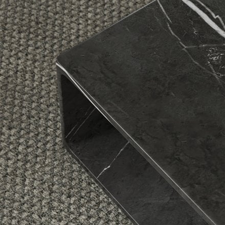 Allegro Pietra Grey Marble Coffee Table 800mm