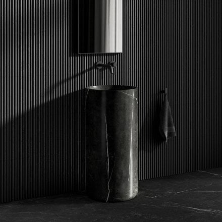 Alta Pietra Grey Marble Freestanding Basin 400mm