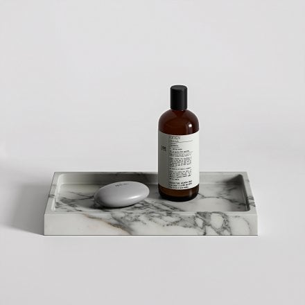 Amore Arabescato Marble Rectangular Tray