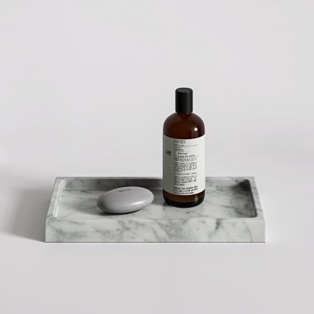 Amore Carrara Marble Rectangular Tray