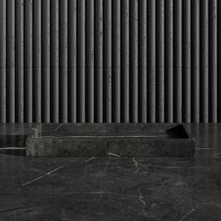 Amore Pietra Grey Marble Rectangular Tray