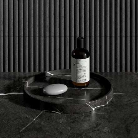Amore Pietra Grey Marble Round Tray