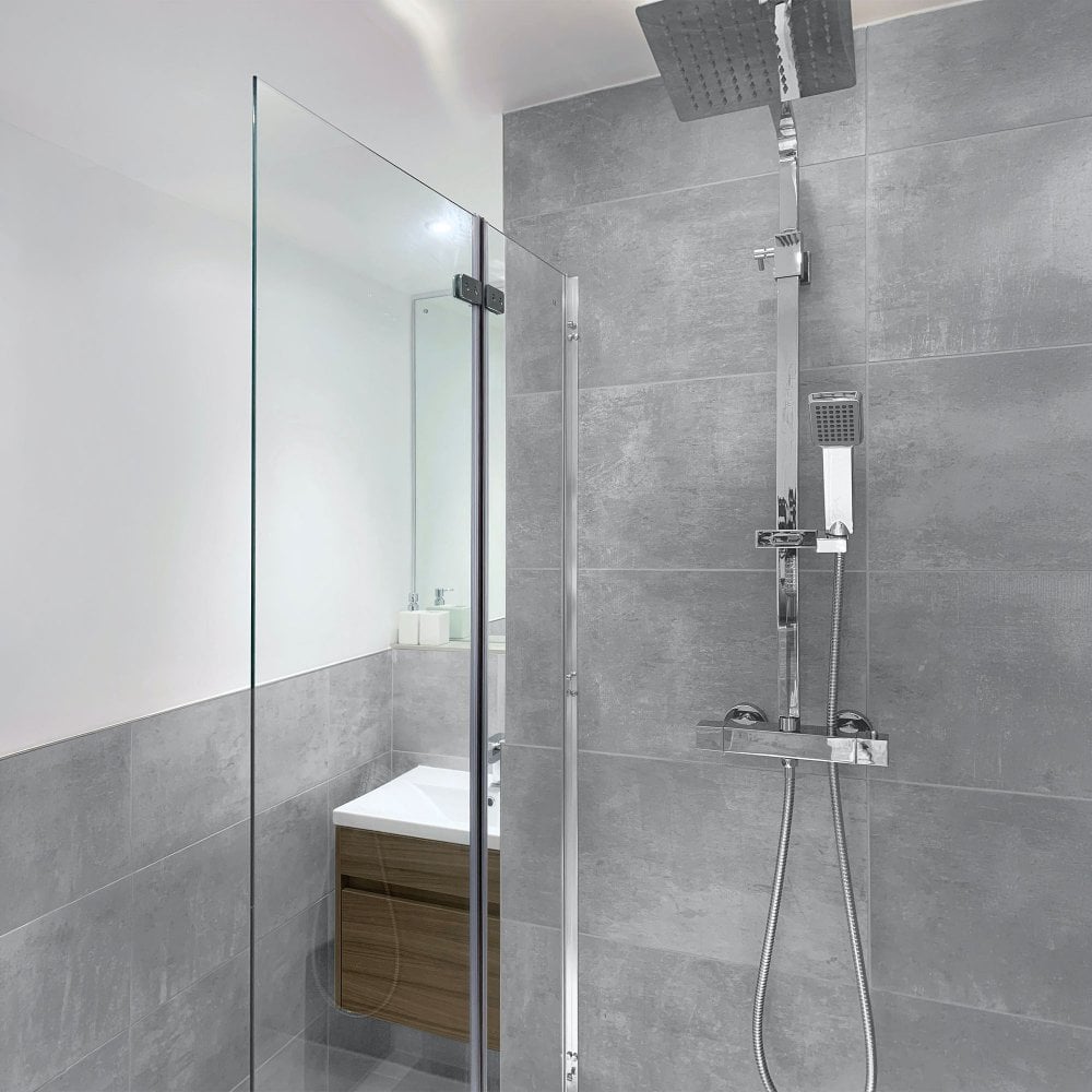 Ash Matt - Urban Smooth Porcelain Wall & Floor Tile 298 x 600mm