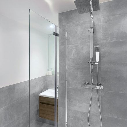Ash Matt - Urban Smooth Porcelain Wall & Floor Tile 298 x 600mm