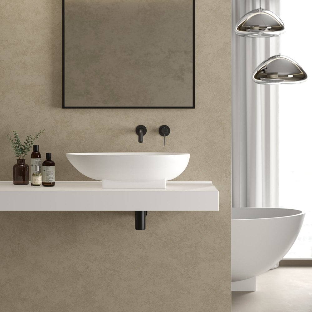 Aspen Countertop Stone Basin 600mm