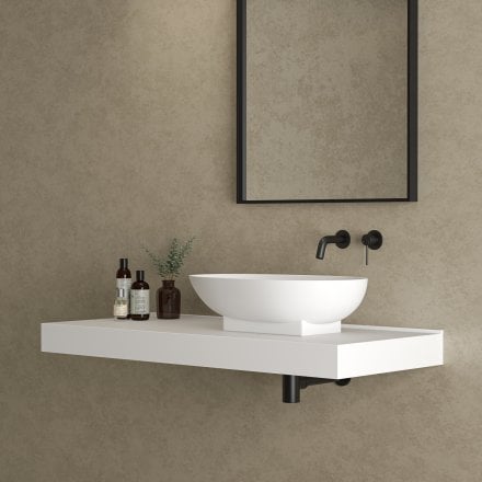 Aspen Countertop Stone Basin 600mm