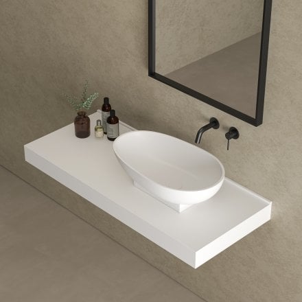 Aspen Countertop Stone Basin 600mm