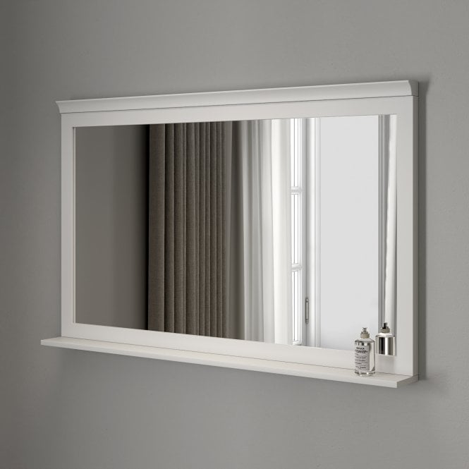 Beaumont Matt White Mirror 1200mm