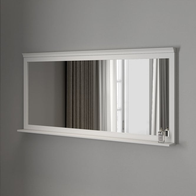 Beaumont Matt White Mirror 1600mm