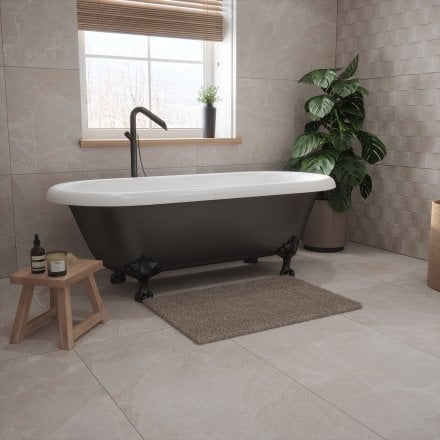 Beige Matt - Palma Smooth Wall & Floor Tile 1200 x 600mm