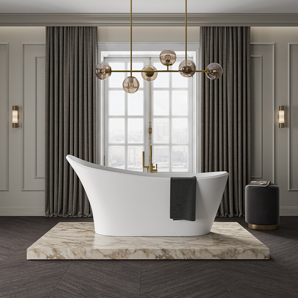 Belaire Freestanding Stone Bath 1690mm