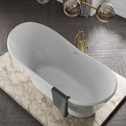 Belaire Freestanding Stone Bath 1690mm