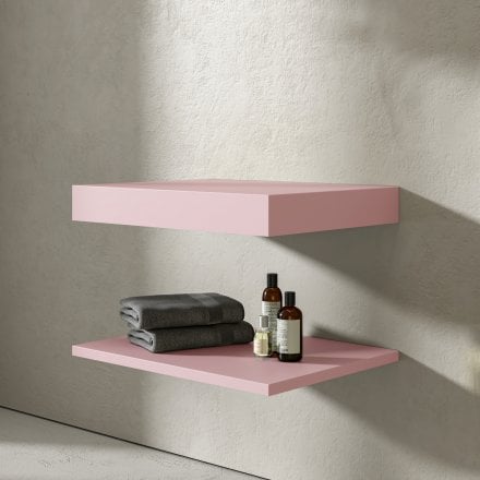 Blossom Stone Resin Wall Hung Countertop Basin Shelf (660mm Wide)