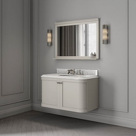 Cavendish Matt Stone Carrara Marble Vanity Unit 1000mm