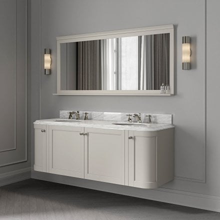Cavendish Matt Stone Carrara Marble Vanity Unit 1600mm