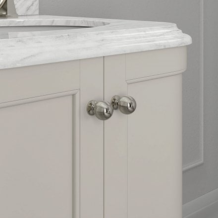Cavendish Matt Stone Carrara Marble Vanity Unit 800mm