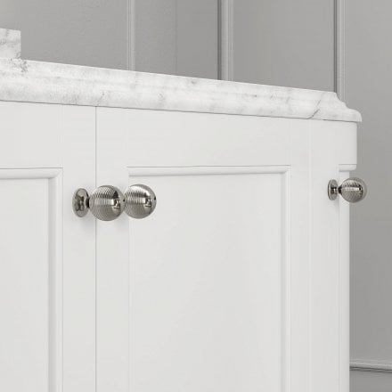 Cavendish Matt White Carrara Marble Vanity Unit 1600mm