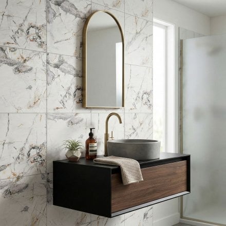Celeste Matt - Smooth Porcelain Wall & Floor Tile 600 x 600mm