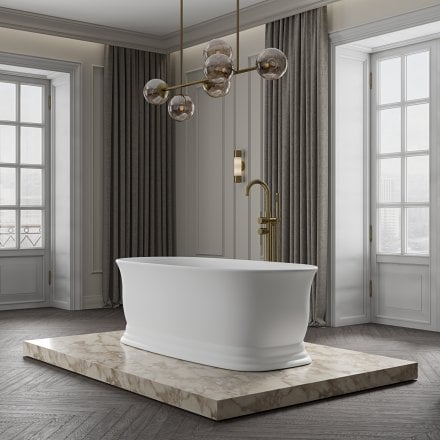 Chesterfield Freestanding Stone Bath 1800mm