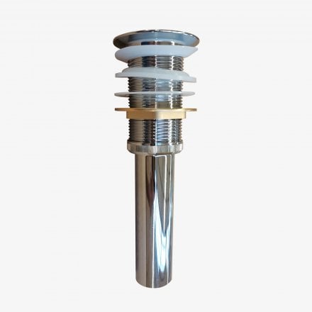 Chrome Unslotted Grid Basin Waste