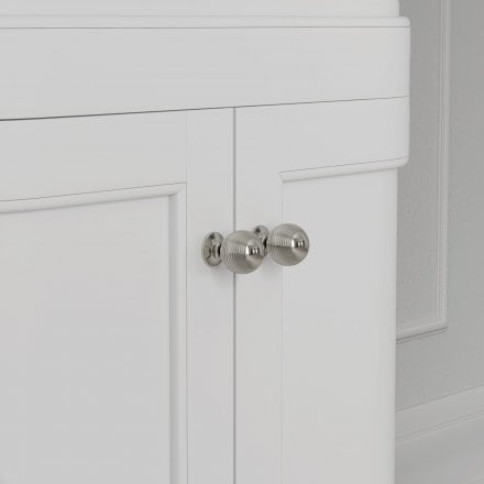 Claridge Matt White Carrara Marble Vanity Unit 1000mm