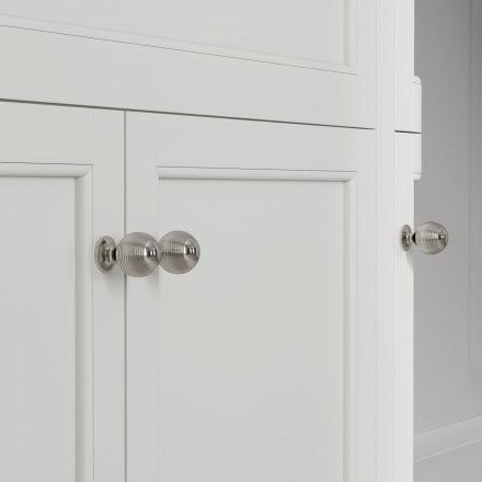 Claridge Matt White Carrara Marble Vanity Unit 1600mm