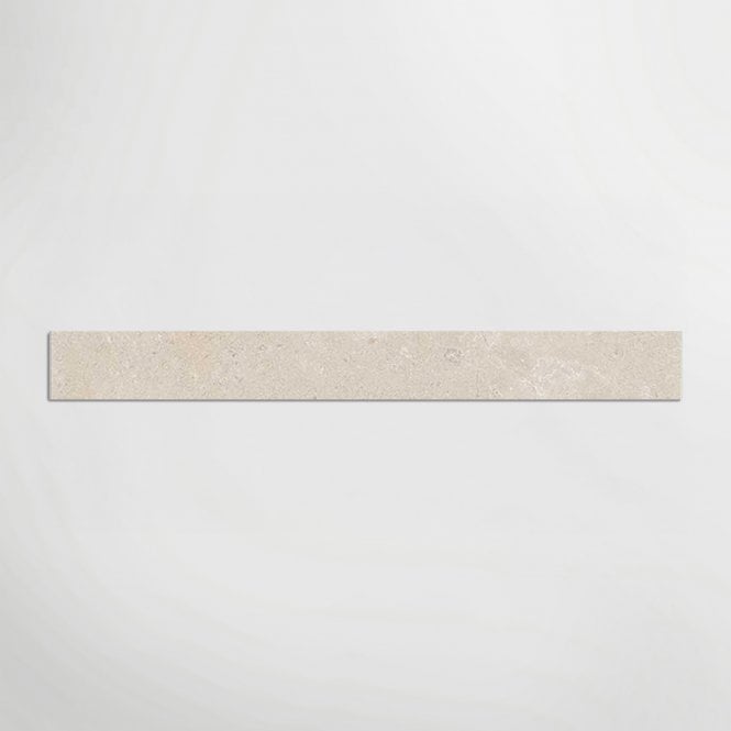 Elche - Limestone Hauteville Cream Porcelain Skirting 900mm