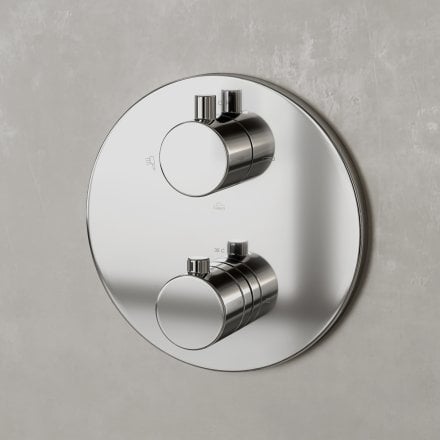 Faro 3-Way Thermostatic Shower With Handheld Shower & Bath Spout