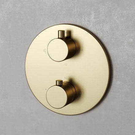 Faro 3-Way Thermostatic Shower With Handheld Shower & Bath Spout