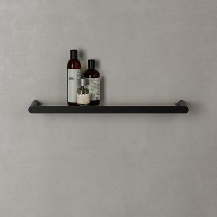 Faro Bathroom Glass Storage Shower Shelf