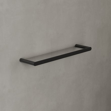 Faro Bathroom Glass Storage Shower Shelf