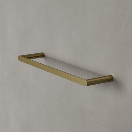 Faro Bathroom Glass Storage Shower Shelf