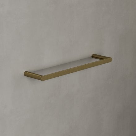 Faro Bathroom Glass Storage Shower Shelf