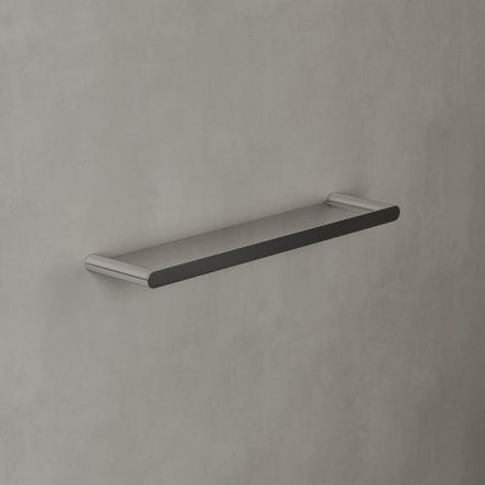 Faro Bathroom Glass Storage Shower Shelf
