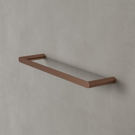Faro Bathroom Glass Storage Shower Shelf
