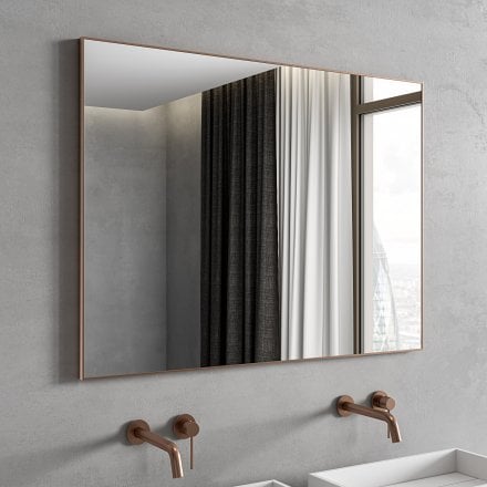 Faro Brushed Copper Mirror 1000mm