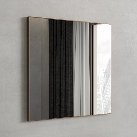 Faro Brushed Copper Mirror 700mm