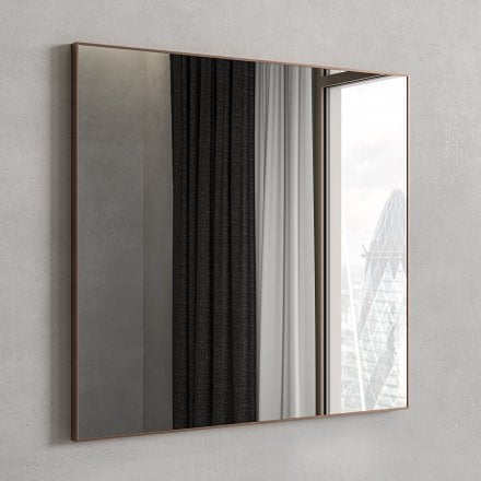 Faro Brushed Copper Mirror 800mm