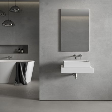 Faro Chrome Mirror 600mm