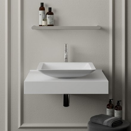 Faro Curved Spout Basin Mixer Tap