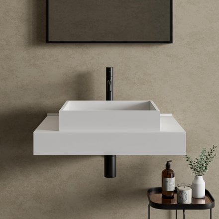 Faro Curved Spout Basin Mixer Tap