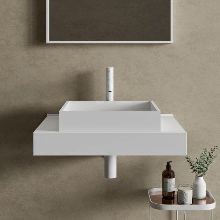 Faro Curved Spout Basin Mixer Tap