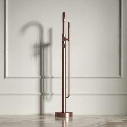 Faro Floorstanding Bath Shower Mixer Tap