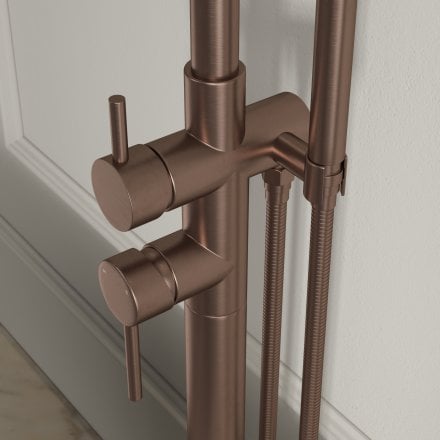 Faro Floorstanding Bath Shower Mixer Tap