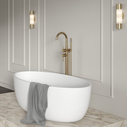 Faro Floorstanding Bath Shower Mixer Tap