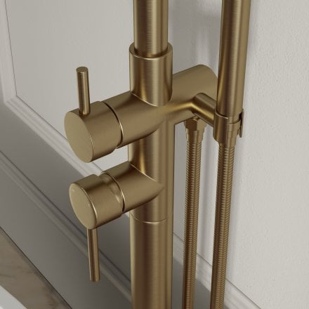 Faro Floorstanding Bath Shower Mixer Tap